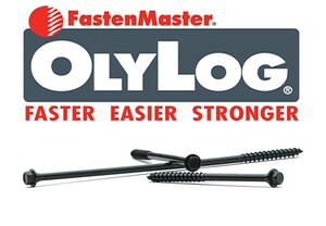 OLYLOG 12"HD WOOD SCREW